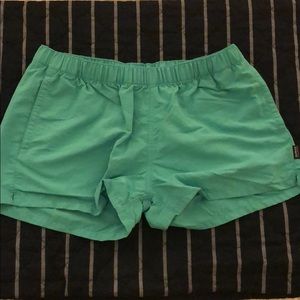 women’s “barely baggies” patagonia shorts.